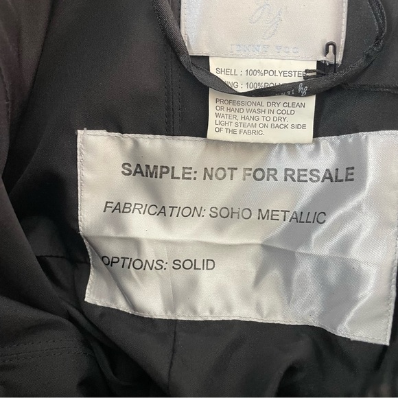 Jenny Roo Sparkly Dress Maxi Dress Off Shoulder Dress Style JY526 Size 10 NEW - Picture 10 of 12